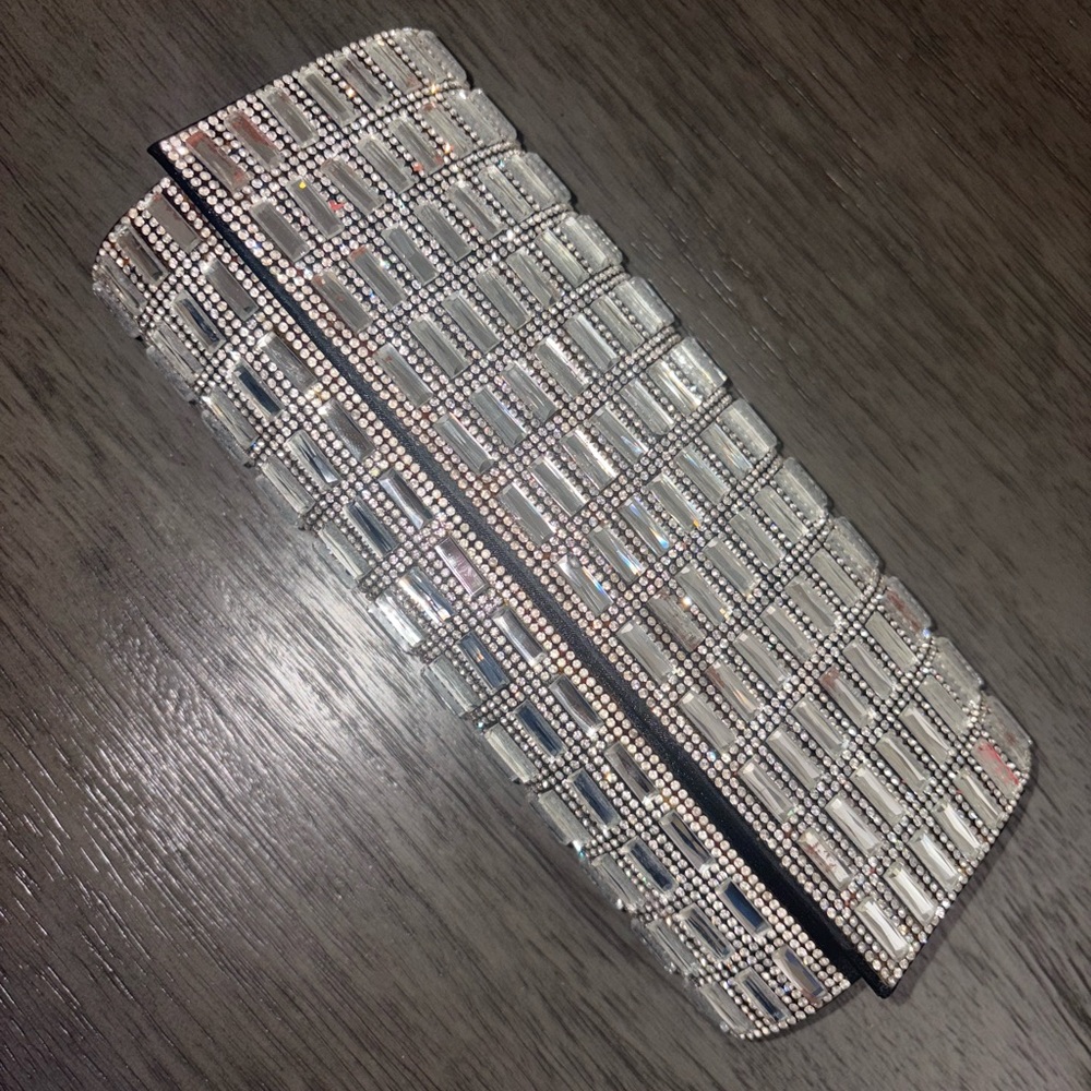 Designer Rhinestone Clutch - Picture 3 of 7